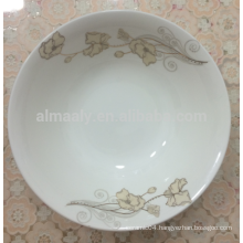 9 inch porcelain salad bowl ceramic salad bowl